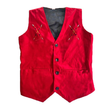  Waistcoat for kids - Red 